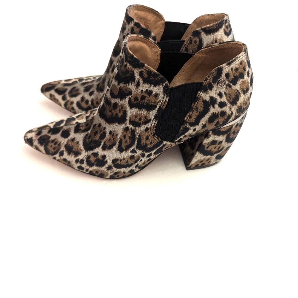 Women's Antonio Milani Animal Print Booties